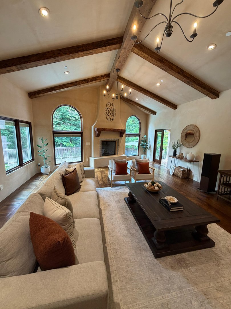 living room remodel in cupertino