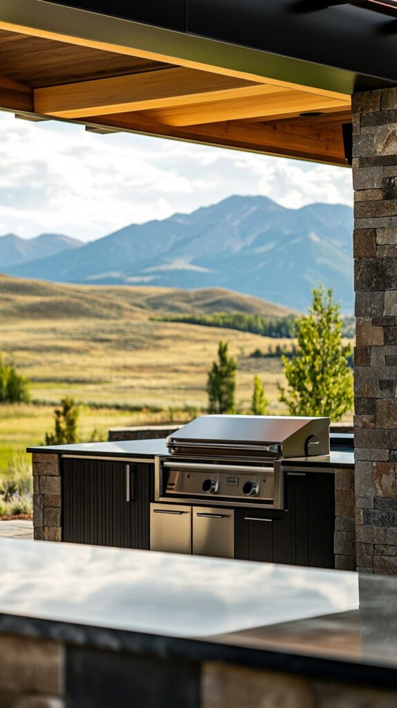 outdoor kitchen remodel