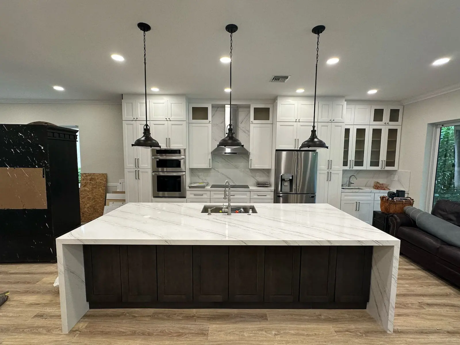 black white Kitchen Remodel Cost 
