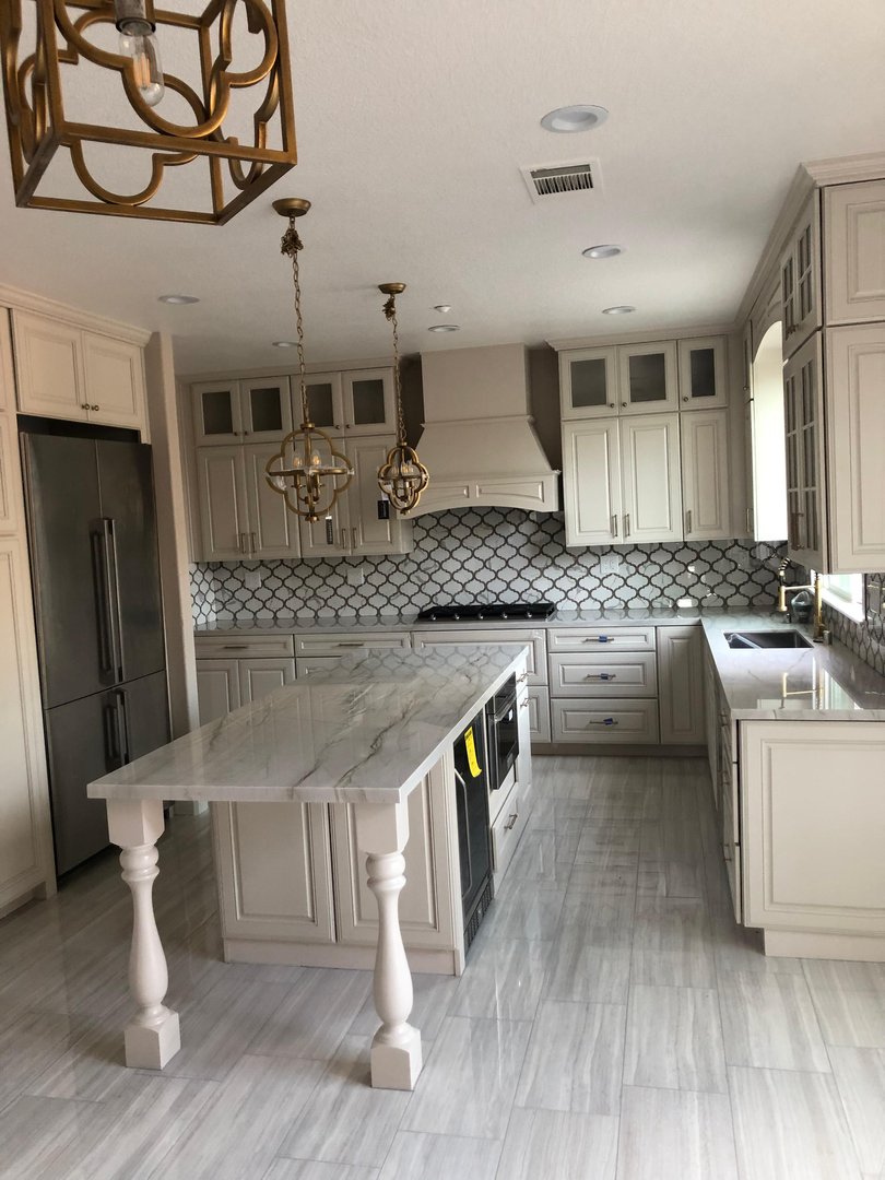 white kitchen remodel cupertino